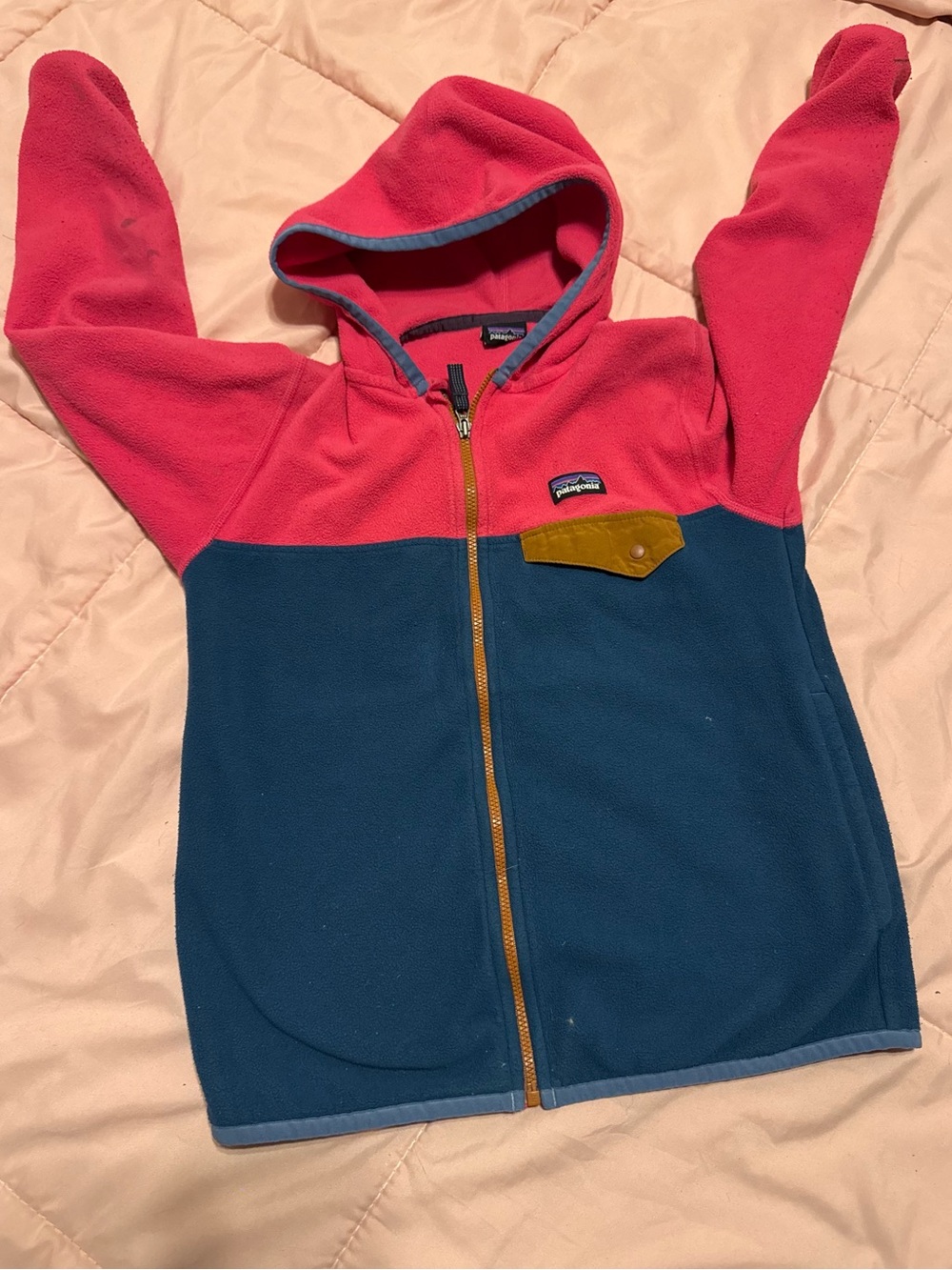 Patagonia Micro D Snap-T Fleece Jacket - Kids'
Girls size 7-8